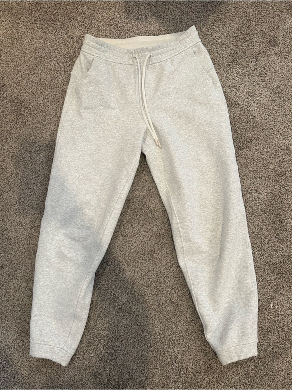 lululemon athletica Light Gray Sweat Joggers
